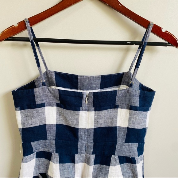 Jcrew large gingham prints jumpsuit - Picture 5 of 10